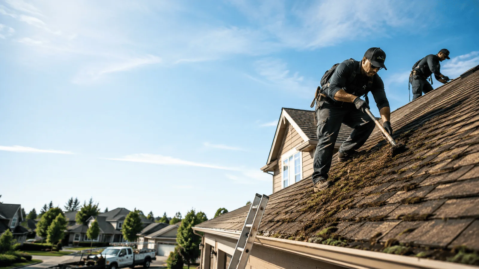 Roof Moss Removal in Bloomfield, NY near me